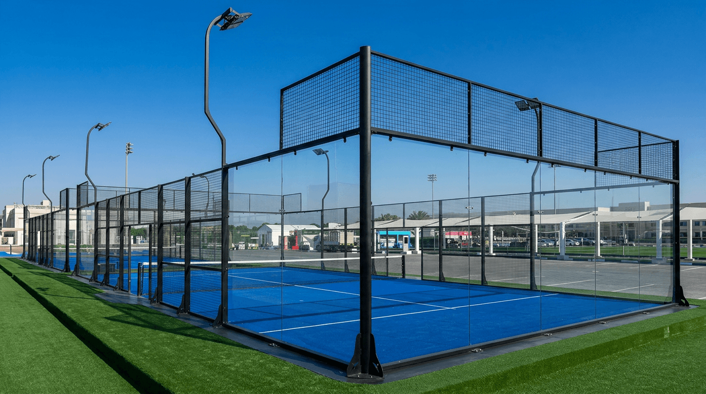 Canchas de pádel Orion en exterior, Abu Dabi, UAE